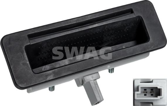 Swag 33 10 2075 - Выключатель, замок задней двери autosila-amz.com