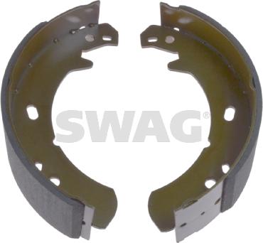 Swag 33 10 2747 - Комплект тормозных колодок, барабанные autosila-amz.com