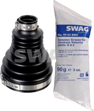 Swag 33 10 2769 - Пыльник, приводной вал autosila-amz.com
