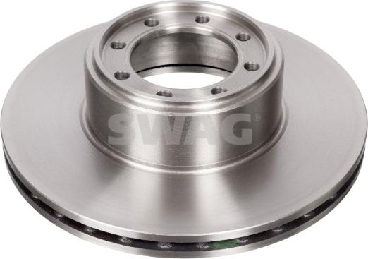 Swag 33 10 7387 - Тормозной диск autosila-amz.com