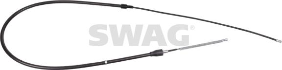 Swag 32 92 4520 - Тросик, cтояночный тормоз autosila-amz.com