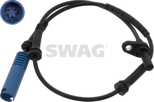 Swag 20 94 7809 - Датчик ABS, частота вращения колеса autosila-amz.com