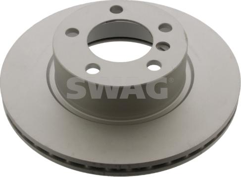 Swag 20 93 9111 - Тормозной диск autosila-amz.com