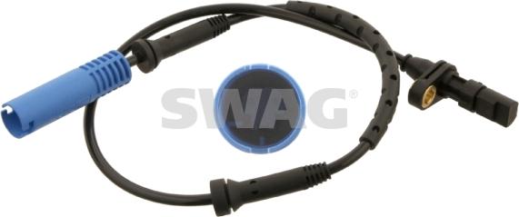 Swag 20 93 0247 - Датчик ABS, частота вращения колеса autosila-amz.com