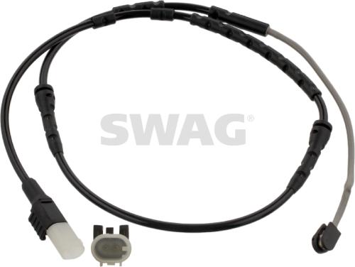 Swag 20 93 7458 - Сигнализатор, износ тормозных колодок autosila-amz.com