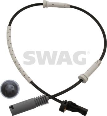 Swag 20 93 7466 - Датчик ABS, частота вращения колеса autosila-amz.com