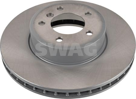 Swag 20 92 4343 - Тормозной диск autosila-amz.com