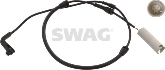 Swag 20 92 3121 - Сигнализатор, износ тормозных колодок autosila-amz.com