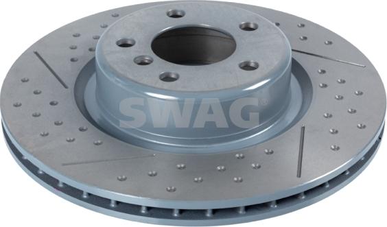 Swag 20 10 5722 - Тормозной диск autosila-amz.com