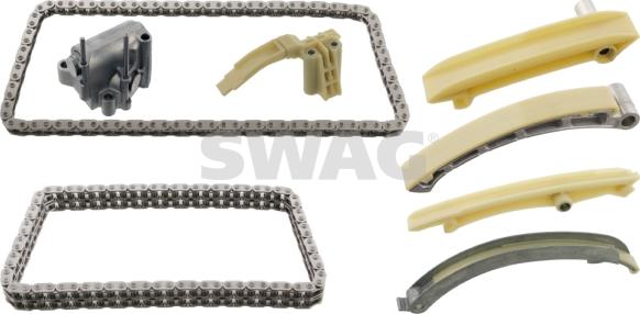 Swag 20 10 6146 - Комплект цепи привода распредвала autosila-amz.com