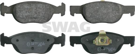 Swag 70 91 6093 - Тормозные колодки, дисковые, комплект autosila-amz.com