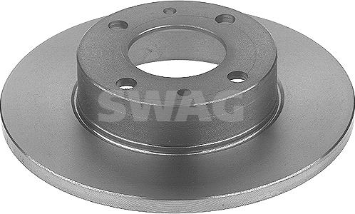 Swag 70 91 0616 - Тормозной диск autosila-amz.com