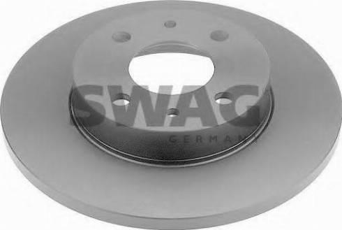 Swag 70 91 7939 - Тормозной диск autosila-amz.com