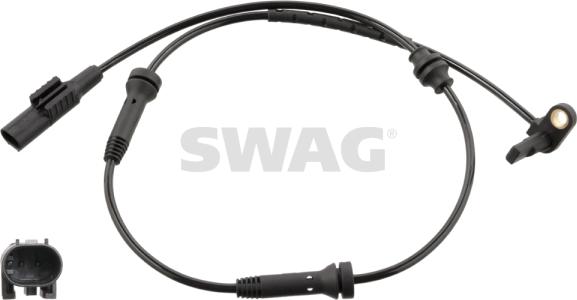 Swag 70 10 2225 - Датчик ABS, частота вращения колеса autosila-amz.com