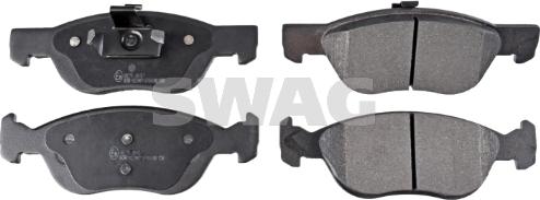 Swag 70 11 6050 - Тормозные колодки, дисковые, комплект autosila-amz.com