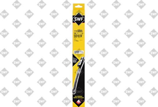 SWF 119506 - Щетка стеклоочистителя autosila-amz.com