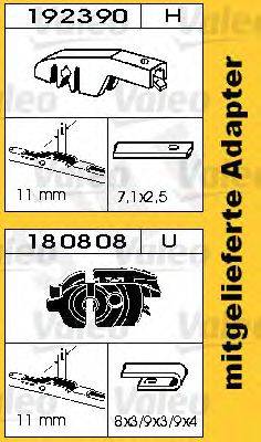 SWF 116203 - Щетка стеклоочистителя autosila-amz.com