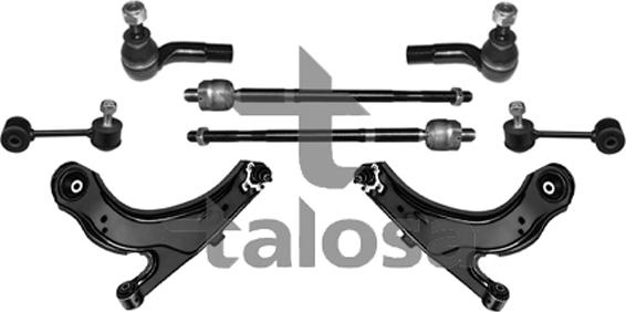 Talosa 49-03699 - Комплектующее руля, подвеска колеса autosila-amz.com