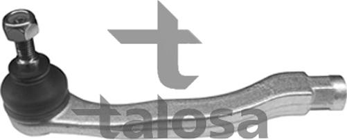 Talosa 42-02724 - Наконечник рулевой тяги, шарнир autosila-amz.com