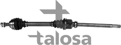 Talosa 76-20616 - Приводной вал autosila-amz.com