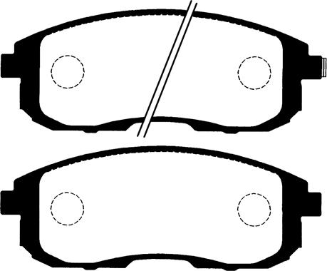 Roulunds Rubber 239981 - Тормозные колодки, дисковые, комплект autosila-amz.com