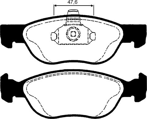 HELLA 71753041 - Тормозные колодки, дисковые, комплект autosila-amz.com