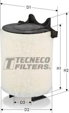 Tecneco Filters AR9800-S - Воздушный фильтр, двигатель autosila-amz.com