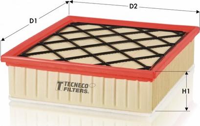 Tecneco Filters AR10685PM-S - Фильтр воздушный INSIGNIA 1.4,1.6T,2.0CDT autosila-amz.com