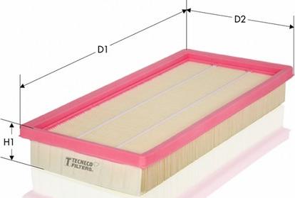 Tecneco Filters AR148PM - Воздушный фильтр, двигатель autosila-amz.com