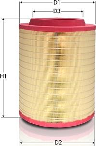 Tecneco Filters AR3117 - Воздушный фильтр, двигатель autosila-amz.com