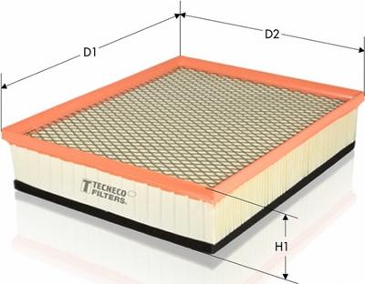 Tecneco Filters AR32010PM-S - Воздушный фильтр, двигатель autosila-amz.com