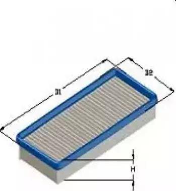 Tecneco Filters ARA001PM - Воздушный фильтр, двигатель autosila-amz.com