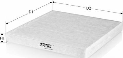 Tecneco Filters CK2952 - Фильтр воздуха в салоне autosila-amz.com