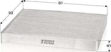 Tecneco Filters CK1251 - Фильтр салона autosila-amz.com