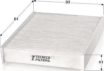 Tecneco Filters CK25001 - Фильтр салона autosila-amz.com