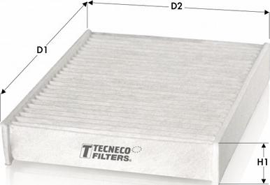 Tecneco Filters CK20013 - Фильтр воздуха в салоне autosila-amz.com