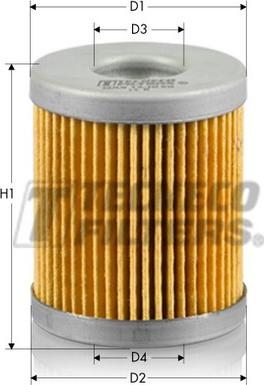 Tecneco Filters GAS13INT - Топливный фильтр autosila-amz.com