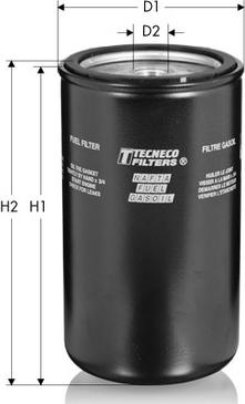 Tecneco Filters GS97 - Топливный фильтр autosila-amz.com