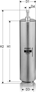 Tecneco Filters GS5001 - Топливный фильтр autosila-amz.com