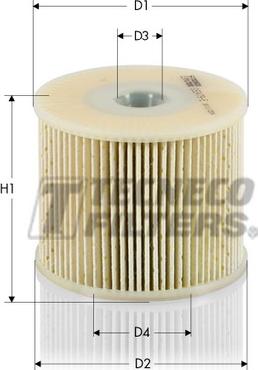 Tecneco Filters GS0479-E - Топливный фильтр autosila-amz.com