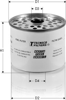 Tecneco Filters GS014 - Топливный фильтр autosila-amz.com