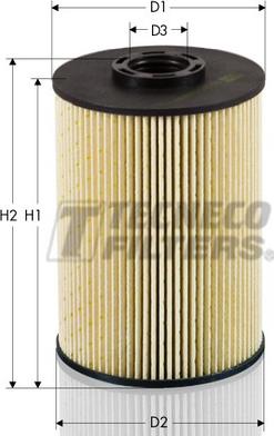 Tecneco Filters GS010043-E - Топливный фильтр autosila-amz.com