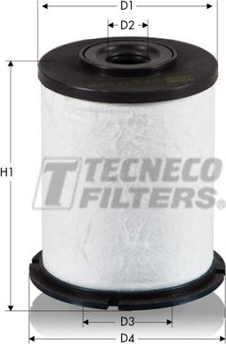 Tecneco Filters GS0818013-E - Топливный фильтр autosila-amz.com