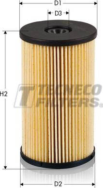 Tecneco Filters GS0825-E - Топливный фильтр autosila-amz.com