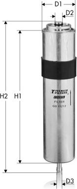 Tecneco Filters GS11213 - Фильтр топливный autosila-amz.com