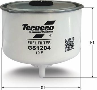 Tecneco Filters GS1204 - Топливный фильтр autosila-amz.com