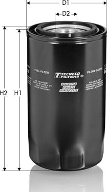 Tecneco Filters GS1235 - Топливный фильтр autosila-amz.com