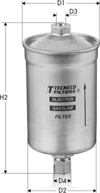 Tecneco Filters IN90 - Топливный фильтр autosila-amz.com