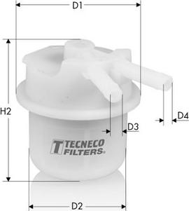 Tecneco Filters IN69 - Топливный фильтр autosila-amz.com