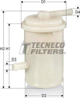 Tecneco Filters IN62 - Топливный фильтр autosila-amz.com